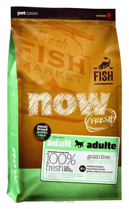 Фотографии NOW FRESH (5.45 кг) Grain Free Small Breed Recipe Fish