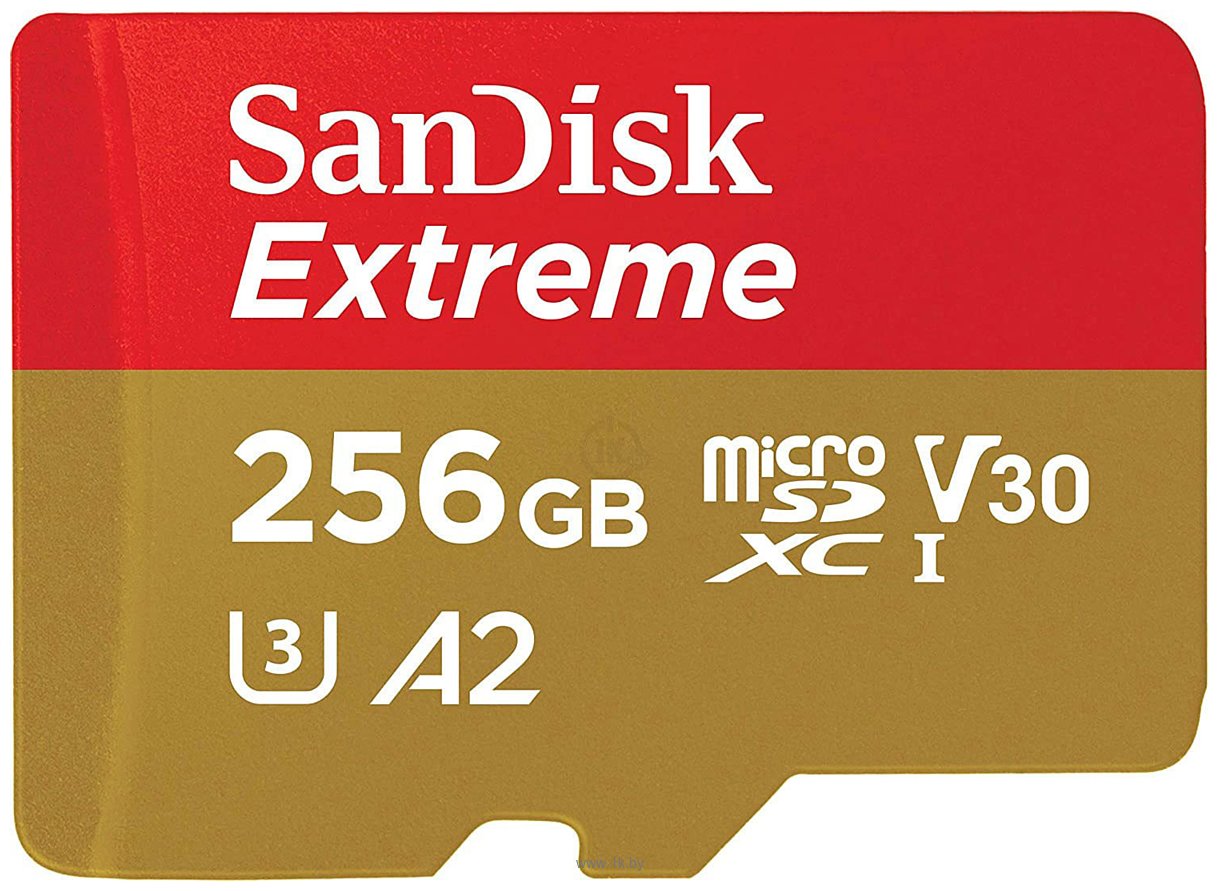 Фотографии SanDisk Extreme microSDXC SDSQXA1-256G-GN6GN 256GB