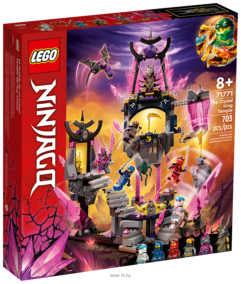 Фотографии LEGO Ninjago 71771 Храм Кристального Короля