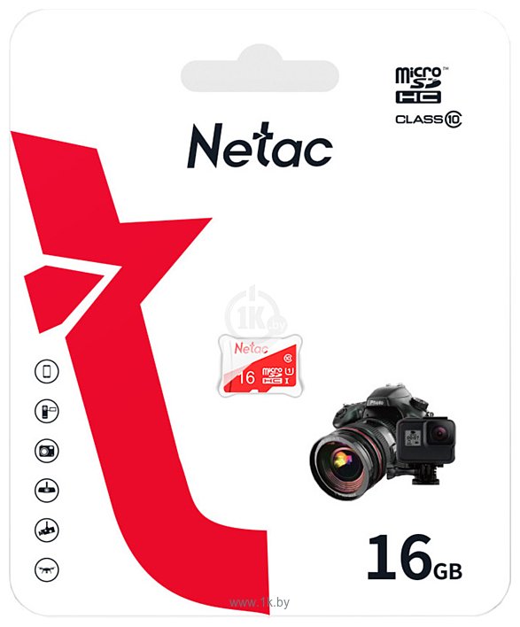 Фотографии Netac microSDXC P500 ECO 16GB