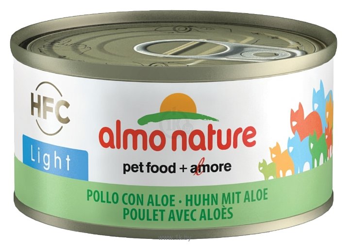 Фотографии Almo Nature (0.07 кг) 1 шт. HFC Adult Cat Light Chicken with aloe