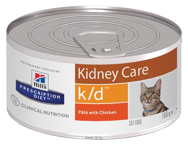 Фотографии Hill's (0.156 кг) 12 шт. Prescription Diet K/D Feline Minced with Chicken canned