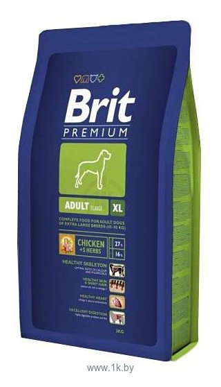 Фотографии Brit (3 кг) Premium Adult XL