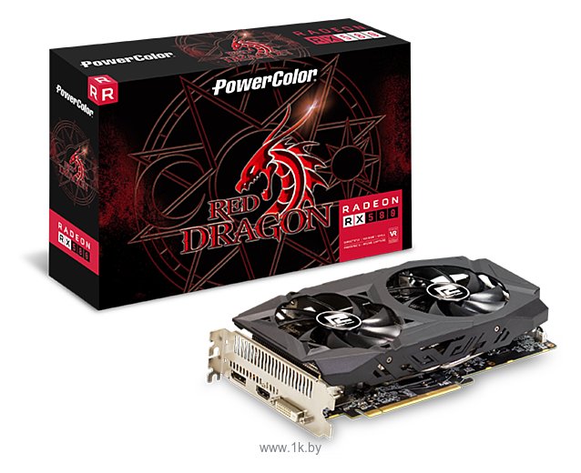 Фотографии PowerColor Red Dragon Radeon RX 580 8192MB (AXRX 580 8GBD5 DHDV2/OC)