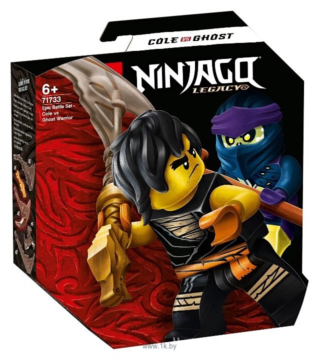 Фотографии LEGO Ninjago 71733 Легендарные битвы: Коул против Призрачного Воина