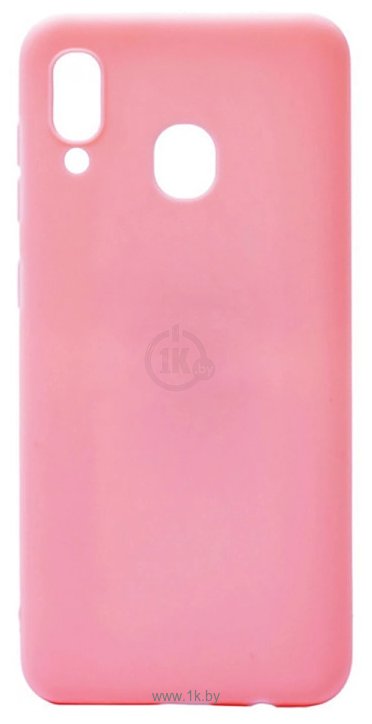 Фотографии Case Matte для Samsung Galaxy A20 (розовый)