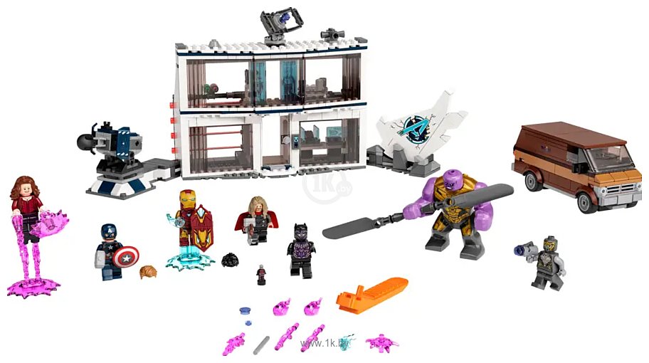 Фотографии LEGO Marvel Super Heroes 76192 Мстители: Финал — решающая битва