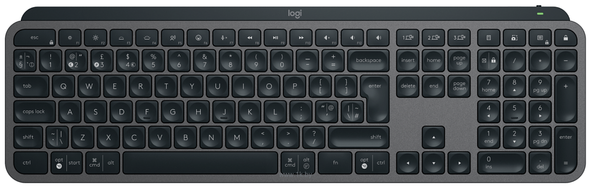 Фотографии Logitech MX Keys S 920-011587 graphite (без кириллицы)