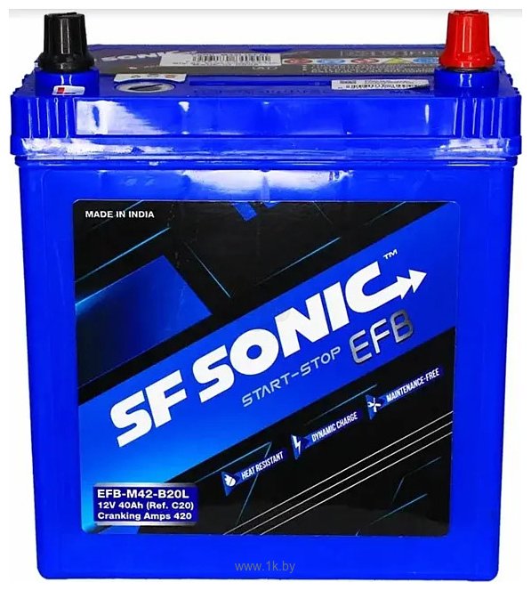 Фотографии SF Sonic EFB Asia R+ (40Ah)
