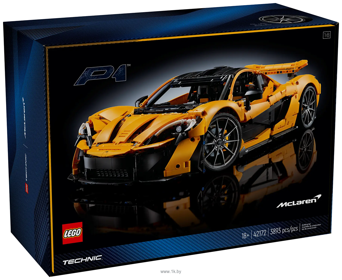 Фотографии LEGO Technic 42172 McLaren P1