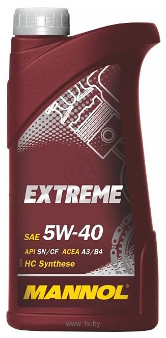 Фотографии Mannol EXTREME 5W-40 1л