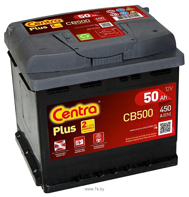 Фотографии Centra Plus CB500 (50Ah)