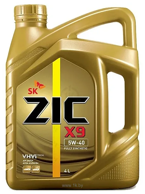 Фотографии ZIC X9 5W-40 4л