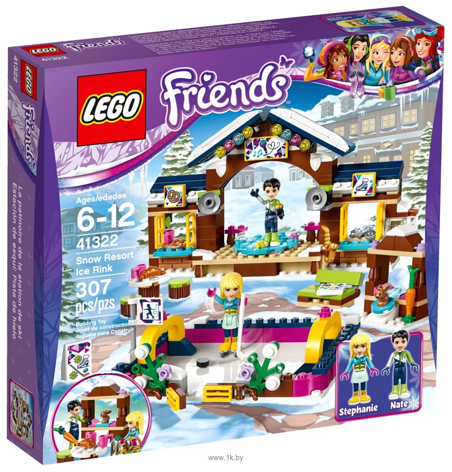 Фотографии LEGO Friends 41322 Горнолыжный курорт: каток