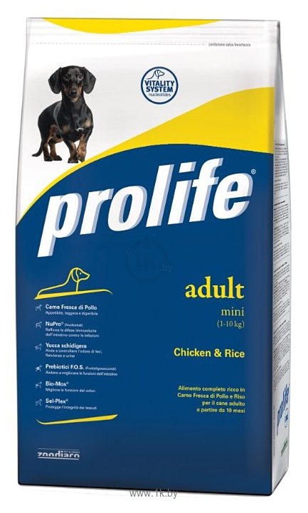 Фотографии Prolife (0.8 кг) Adult Mini с курицей и рисом