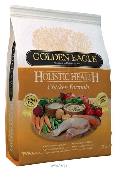Фотографии Golden Eagle Holistic Health Chicken Formula 26/15 (6 кг)
