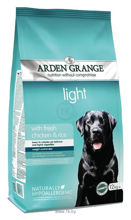 Фотографии Arden Grange (12 кг) Adult Light курица и рис сухой корм для взрослых собак, диетический