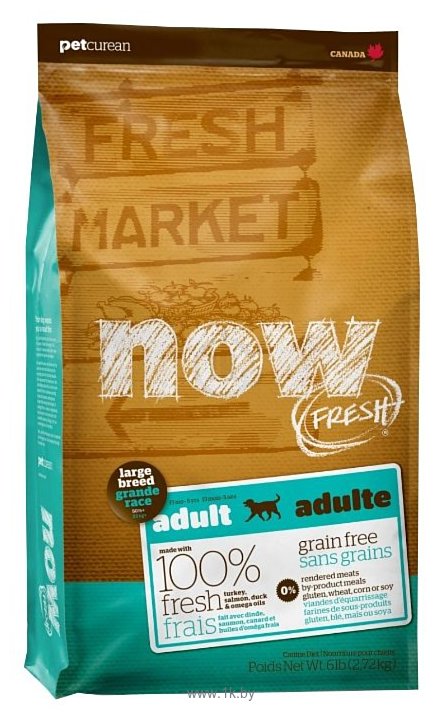 Фотографии NOW FRESH (2.72 кг) Grain Free Large Breed Adult Recipe