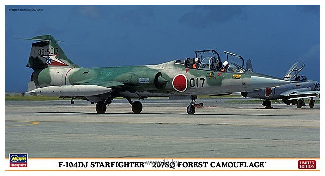 Фотографии Hasegawa Истребитель F-104DJ Starfighter "207SQ Forest Camo"