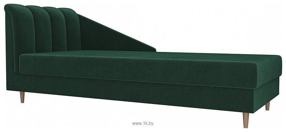 Фотографии Лига диванов Астер 104512 (левый, велюр, зеленый)
