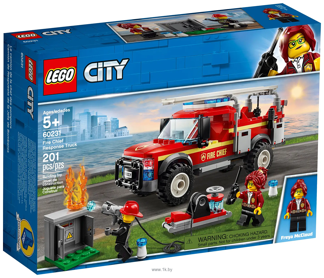 Фотографии LEGO City 60231 Грузовик начальника пожарной охраны