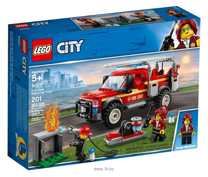 Фотографии LEGO City 60231 Грузовик начальника пожарной охраны
