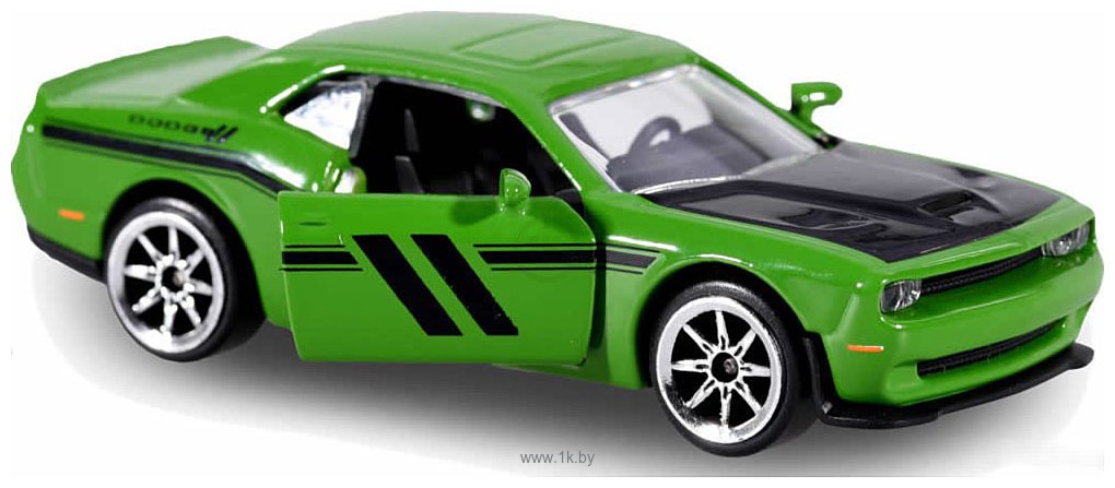 Фотографии Majorette Racing Cars 212084009 Dodge Challenger (зеленый)