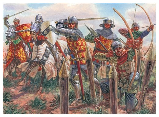 Фотографии Italeri 6902 British Knights And Warriors