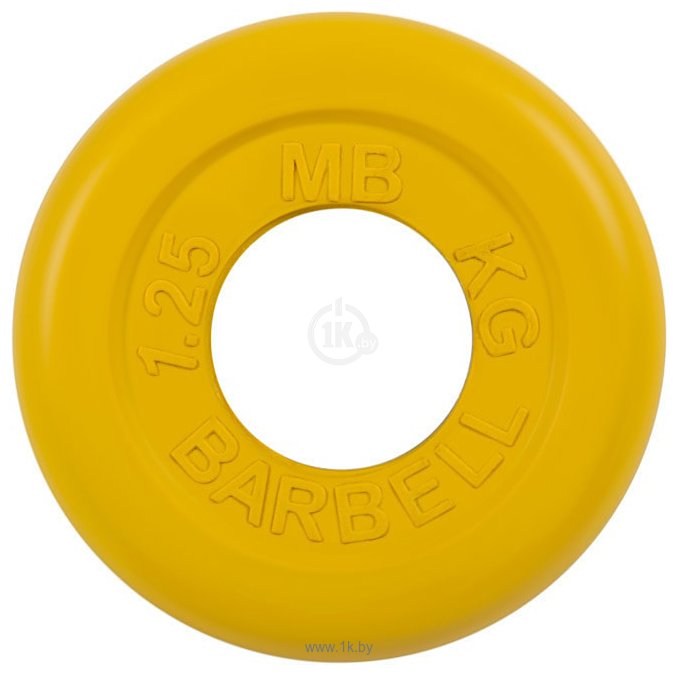 Фотографии MB Barbell Стандарт 51 мм (1x1.25 кг, желтый)