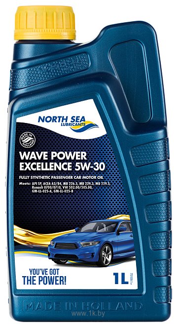 Фотографии North Sea Lubricants Wave power excellence 5W-30 1л