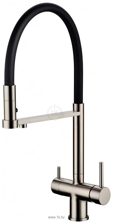 Фотографии Grocenberg GB4095 с гибким изливом (никель)