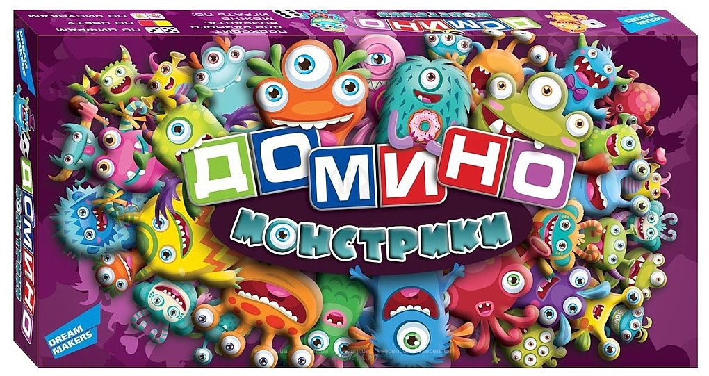 Фотографии Dream Makers Домино Монстрики (1709H)