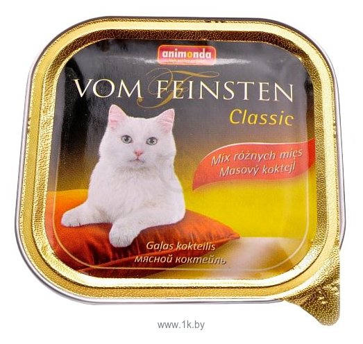 Фотографии Animonda Vom Feinsten Classic для кошек коктейль из разных сортов мяса (0.1 кг) 1 шт.