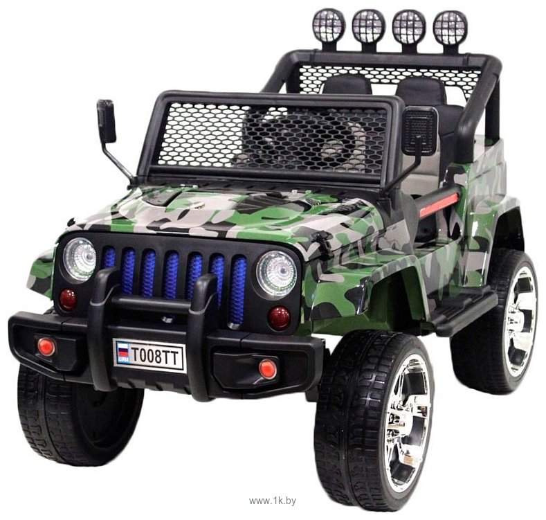 Фотографии RiverToys Jeep 4WD T008TT (камуфляжный)