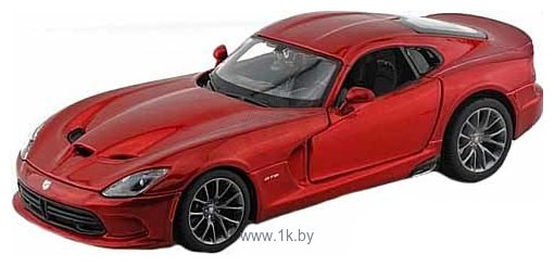 Фотографии Maisto Додж Вайпер SRT GTS 31271 (красный)