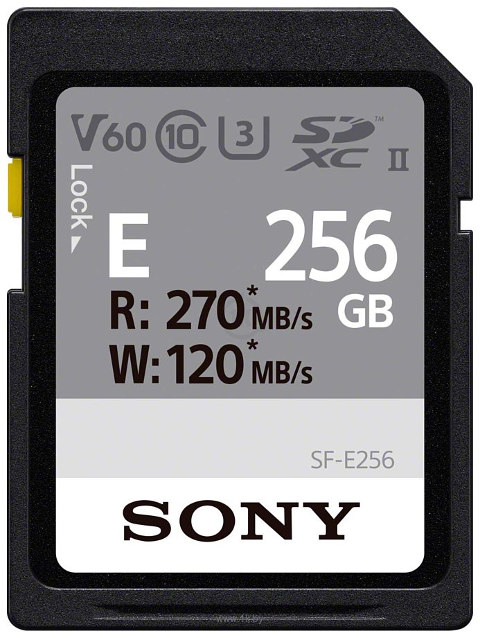 Фотографии Sony SDXC SF-E256 256GB