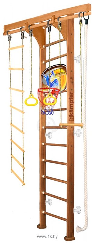 Фотографии Kampfer Wooden Ladder Wall Basketball Shield (3 м, ореховый/белый)