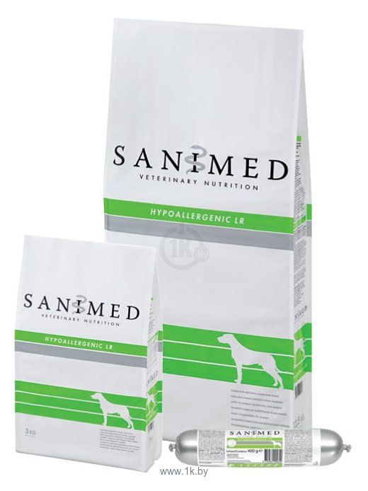 Фотографии SANIMed (3 кг) Hypoallergenic LR для собак всех пород