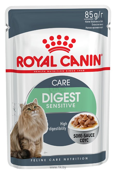 Фотографии Royal Canin (0.085 кг) 5 шт. Digest Sensitive (в соусе)