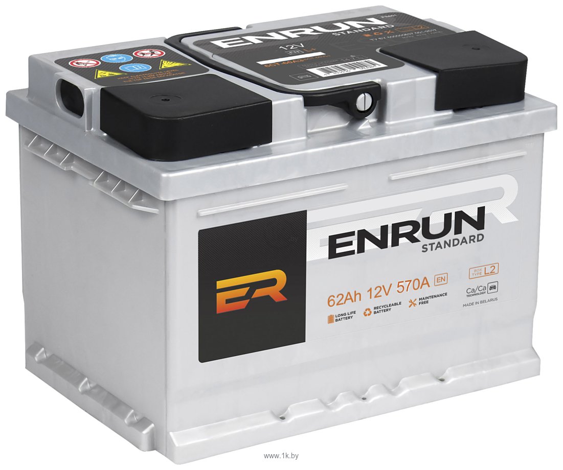 Фотографии ENRUN 62 Ah ENRUN R+ (62Ah)