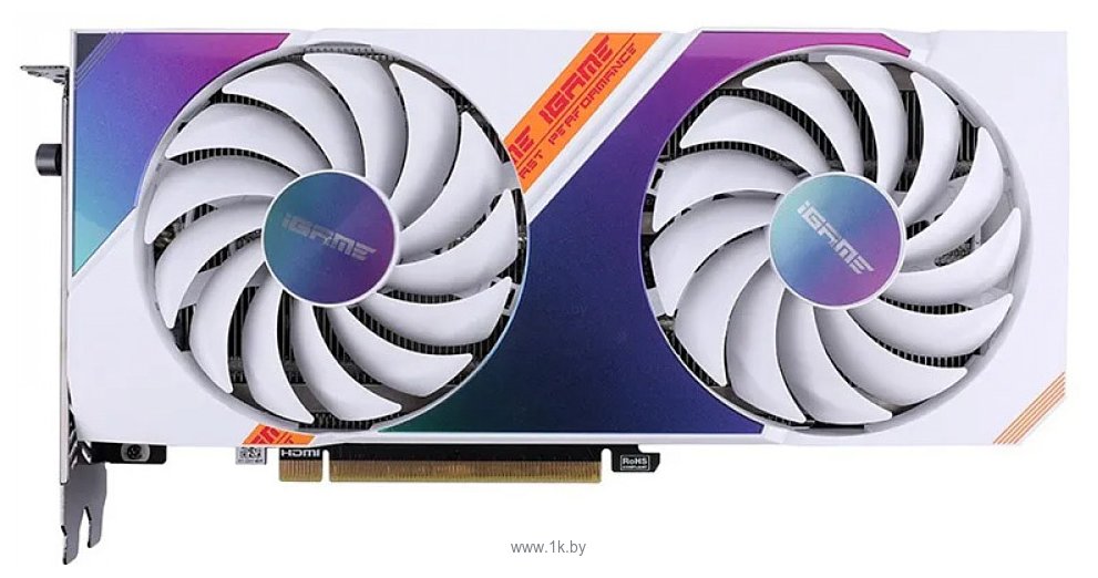 Фотографии Colorful iGame GeForce RTX 3050 Ultra W DUO OC V2-V