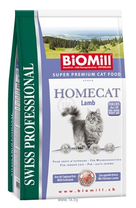 Фотографии Biomill Swiss Professional Cat Homecat (10 кг)