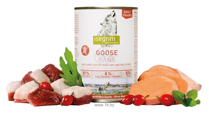 Фотографии Isegrim (0.8 кг) 1 шт. Консервы Prairie Goose