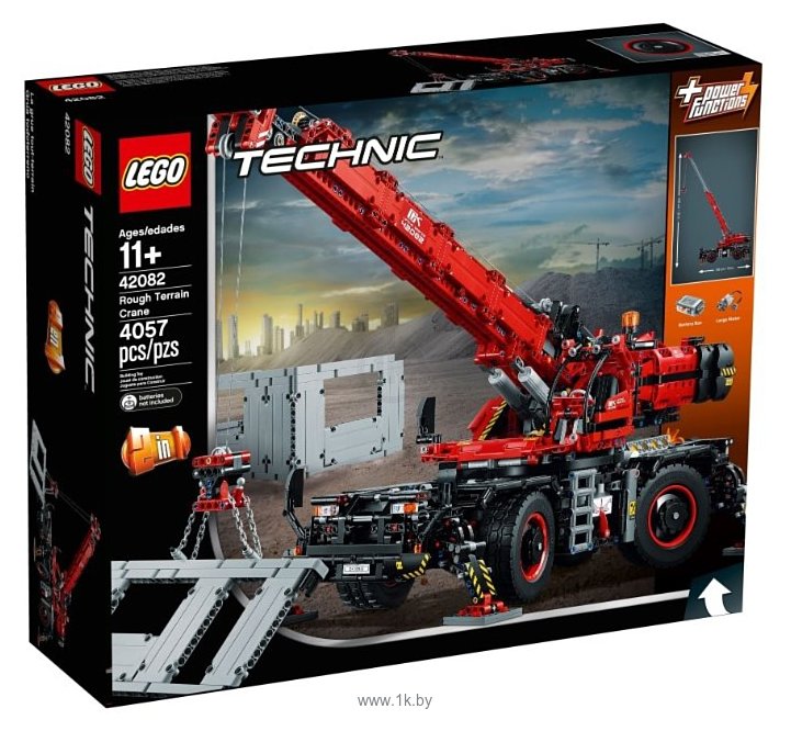 Фотографии LEGO Technic 42082 Подъёмный кран для пересечённой местности