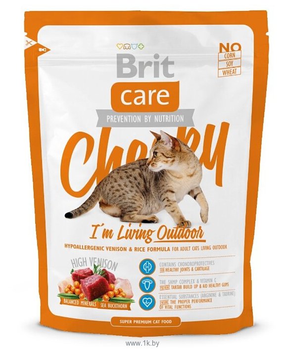 Фотографии Brit Care Cheeky I'm Living Outdoor (0.4 кг)