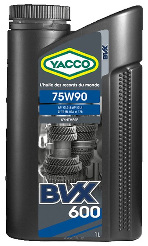 Фотографии Yacco BVX 600 75W-90 1л