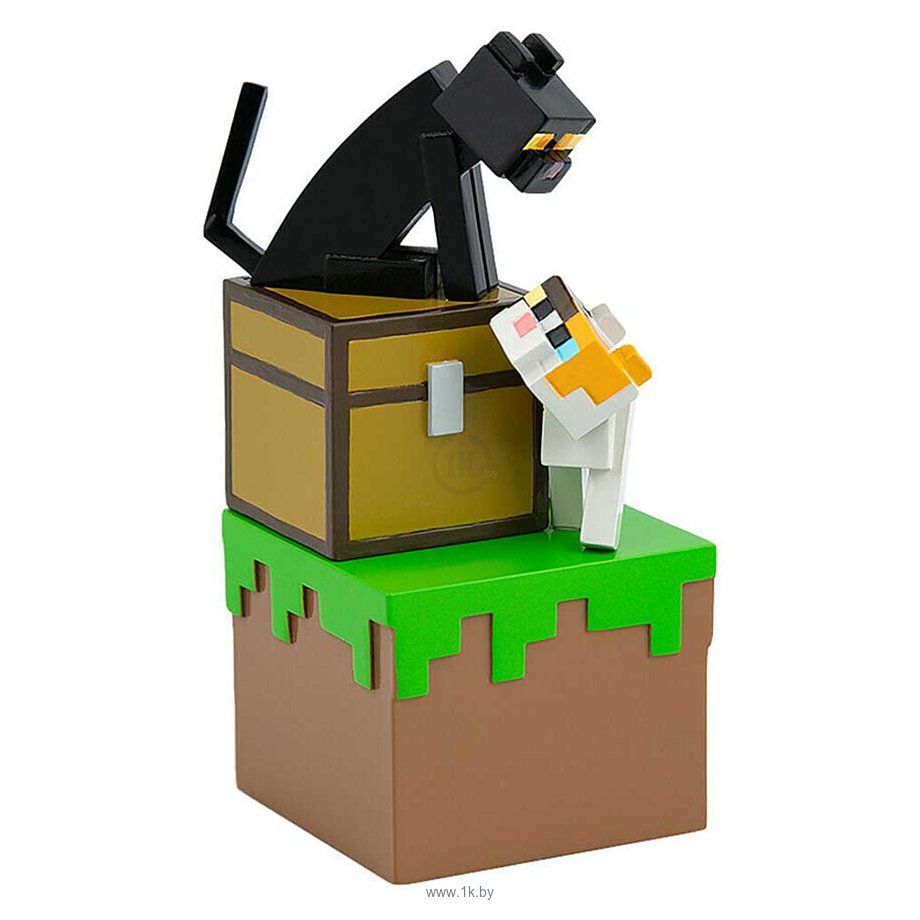 Фотографии Minecraft Series 3 Adventure Figures: Cats with Chest 08451