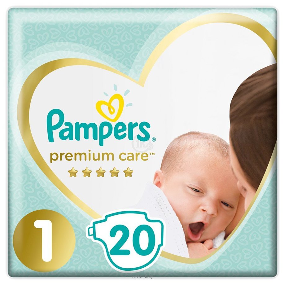 Фотографии Pampers Premium Care Newborn (2-5 кг), 20 шт