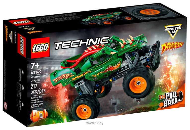 Фотографии LEGO Technic 42149 Монстр-трак Monster Jam Dragon