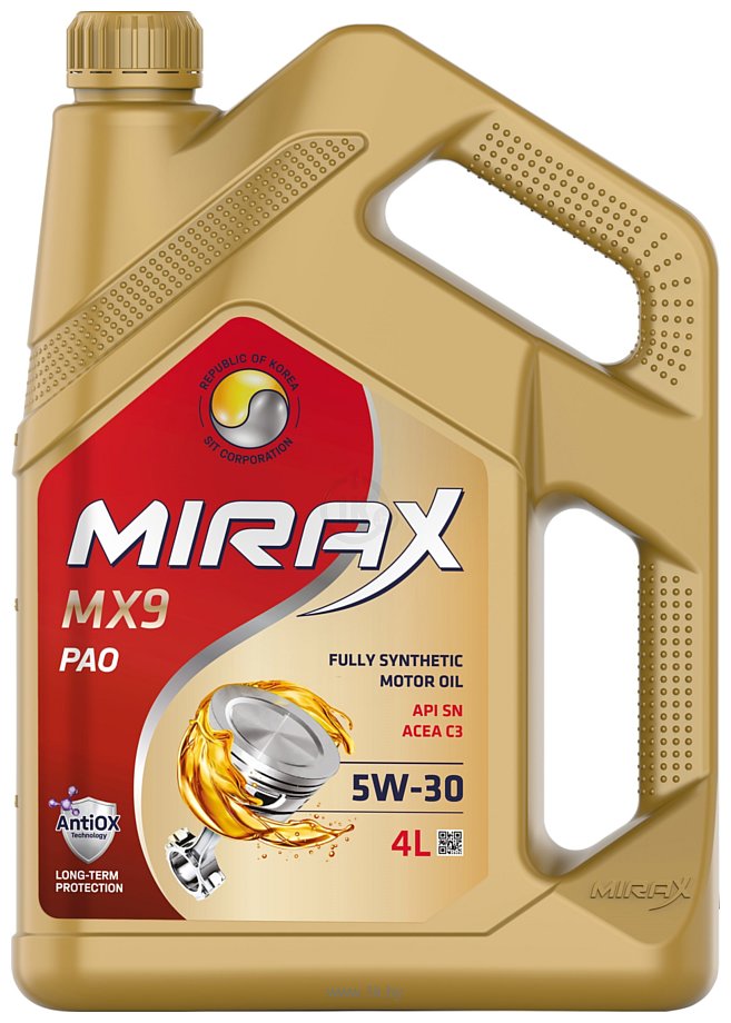 Фотографии Mirax MX9 5W-30 С3 SN 4л